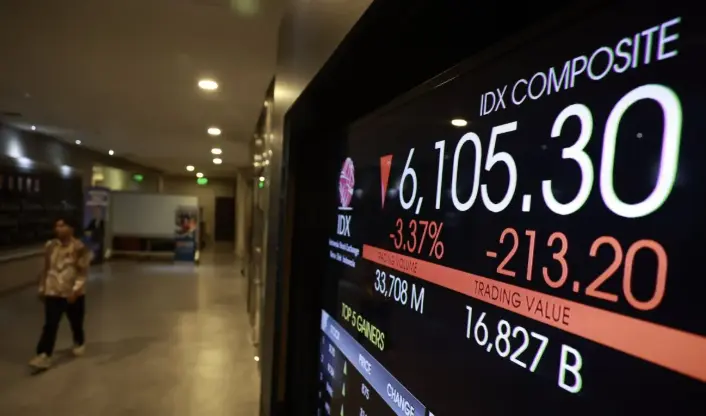 IHSG Melemah Tipis ke 6.127,38 saat Rebalancing MSCI Picu Aksi Jual Investor Asing di Bursa Efek Indonesia