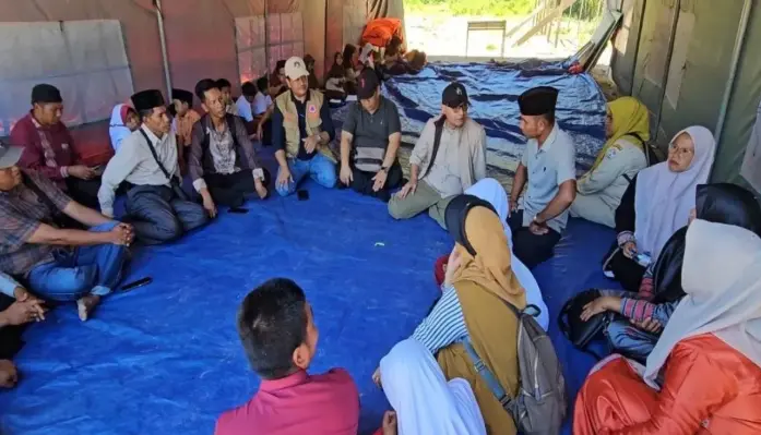 Aceh Tengah Masih 12 Sekolah Belajar di Tenda Darurat Akibat Banjir dan Longsor