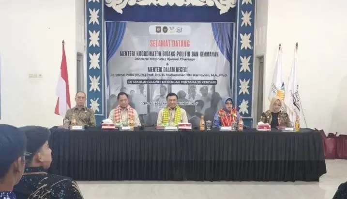 Menko Polkam dan Mendagri Tinjau Sekolah Rakyat di Kendari untuk Pastikan Program Berjalan Optimal