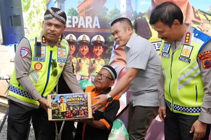 Kakorlantas Polri Hadiri Polantas Menyapa di Jepara, Perkuat Kedekatan dengan Masyarakat dan Komunitas Difabel