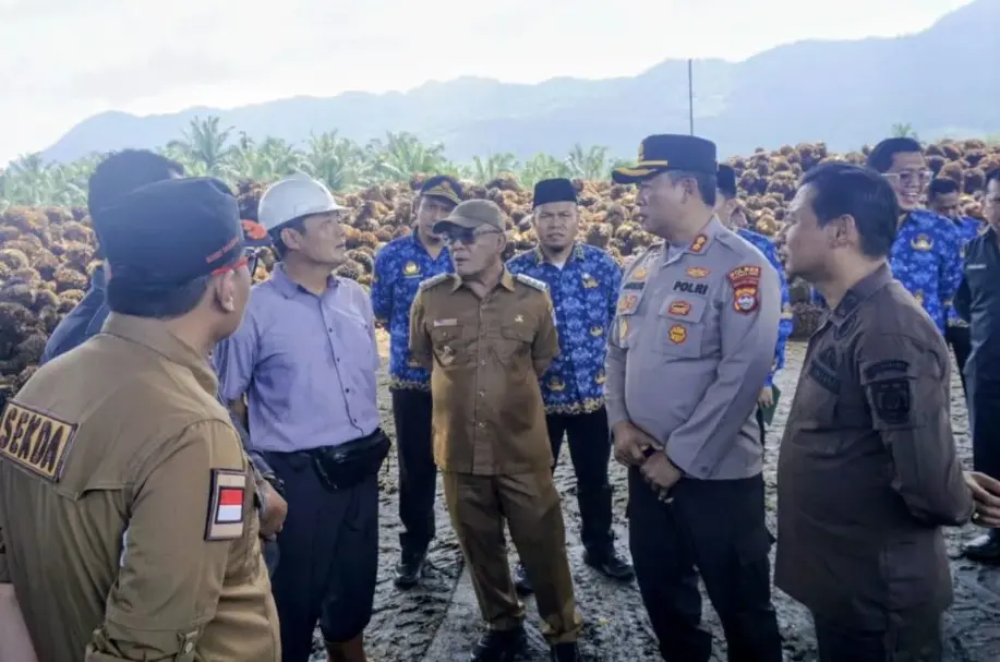 Bupati Pasaman Barat Pimpin Sidak Pabrik Sawit, Perusahaan Diminta Tidak Turunkan Harga TBS Sepihak