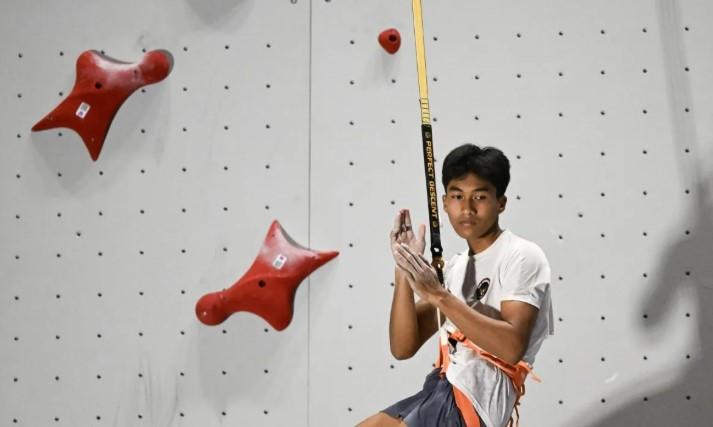 Antasyafi Robby Al Hilmi Raih Medali Perak World Climbing Series Madrid 2026 Setelah Tembus Final Speed Putra
