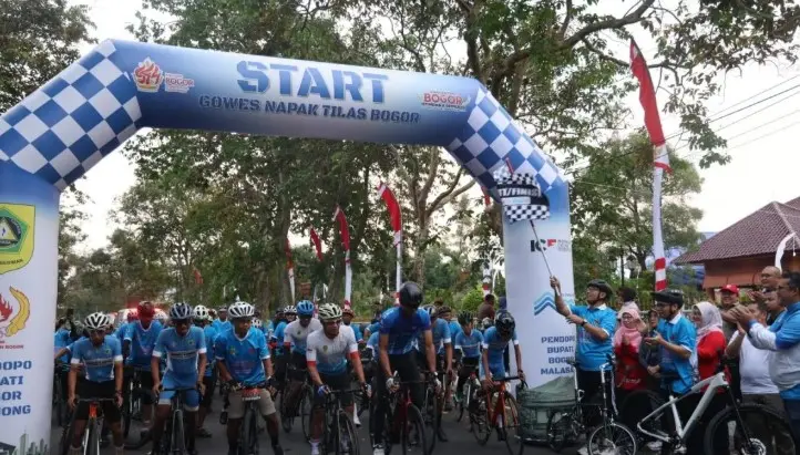 Pemkab Bogor Gelar Gowes Napak Tilas 64 Kilometer untuk Kenang Pemerintahan Darurat di Malasari