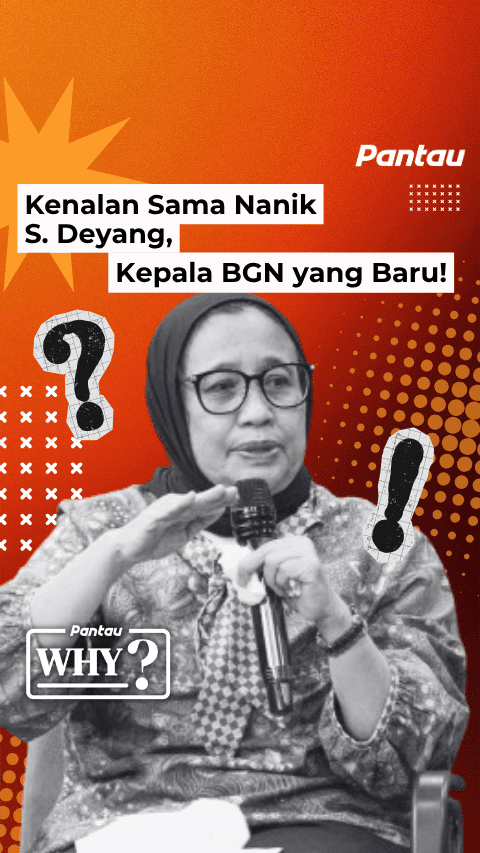KENALAN SAMA NANIK S DEYANG KEPALA BGN YANG BARU