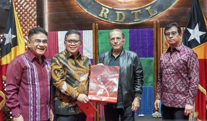Hasto dan Ramos Horta Bahas Kunjungan Megawati ke Timor Leste untuk Terima Penghargaan Tertinggi Negara
