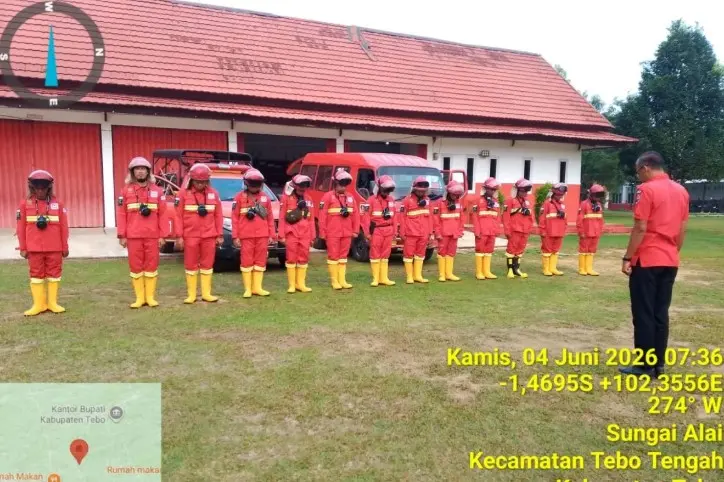 Manggala Agni Jambi dan Sumut Dikerahkan Perkuat Pemadaman Karhutla di Riau