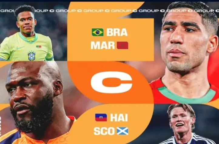 Brasil Difavoritkan Kuasai Grup C Piala Dunia 2026, Maroko Siap Beri Perlawanan Sengit