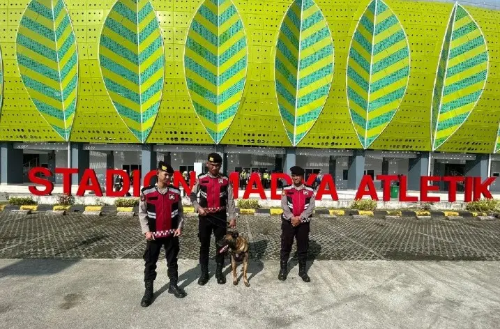 Polda Sumut Kerahkan Unit K-9 dan Gegana untuk Perkuat Pengamanan Piala AFF U19 2026