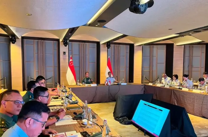 TNI dan SAF Perkuat Kerja Sama Pertahanan Indonesia-Singapura Melalui Sidang TSASM ke-22
