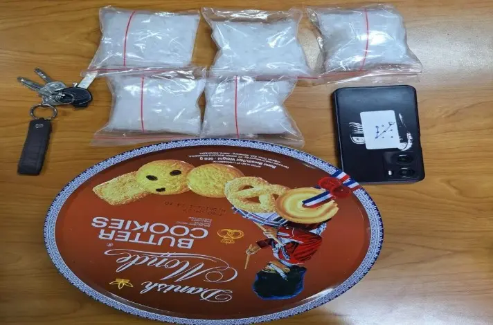 Polres Jakpus Ringkus Kurir Sabu dengan Barang Bukti Setengah Kilogram di Pasar Rebo