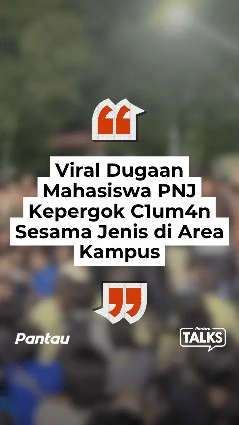 DUGAAN MAHASISWA PNJ KEPERGOK CIUMAN SESAMA JENIS