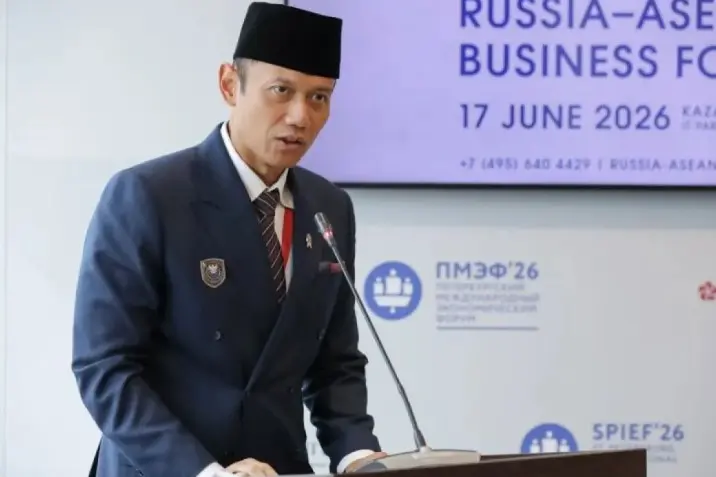 AHY Dorong Indonesia dan Rusia Perkuat Kolaborasi Bangun Infrastruktur Prioritas