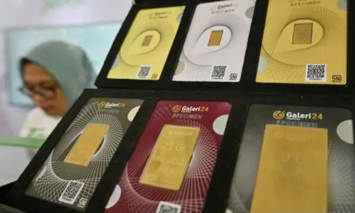 Harga Emas Antam Turun Rp32.000, Kini Dibanderol Rp2,738 Juta per Gram