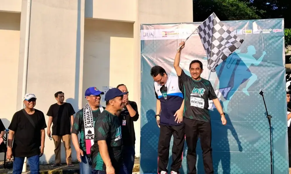 UAI Run for Charity Galang Dana Pembangunan Rumah Quran untuk Perkuat Karakter dan Spiritualitas Mahasiswa