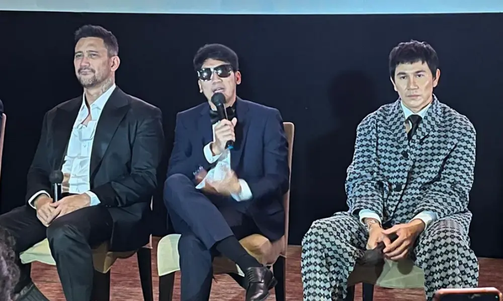 Desta, Vino, dan Tora Hidupkan Kembali Legenda Warkop DKI Lewat Film "Warkop DKI: Viralin Dong!"