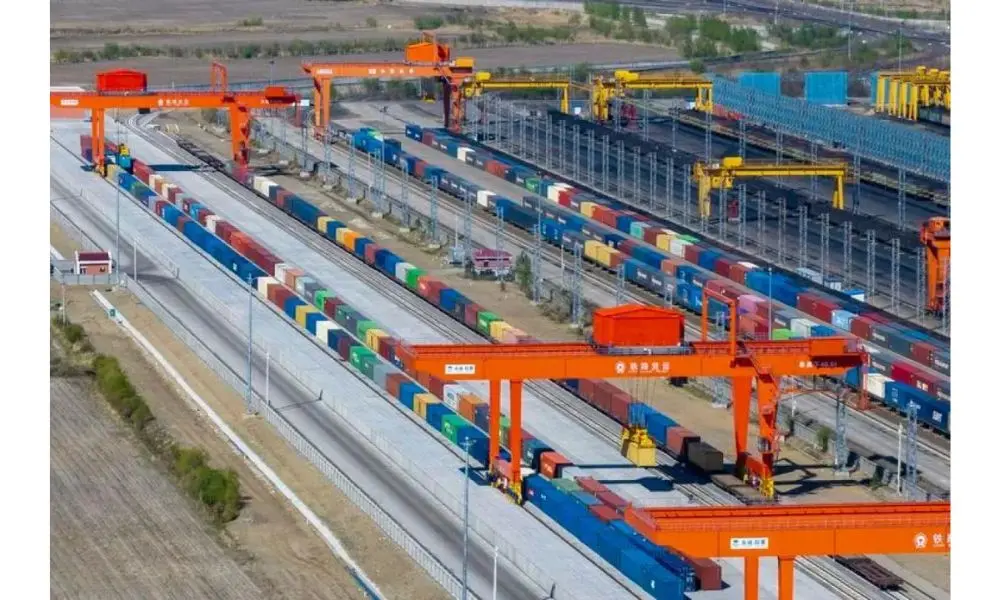 Koridor Timur Kereta Kargo China-Eropa Catat Lebih dari 3.000 Perjalanan Sepanjang 2026