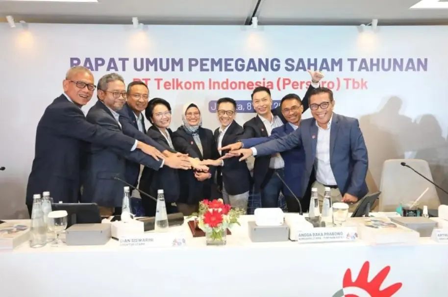 Telkom Bagikan Dividen Rp21,9 Triliun dan Setujui Buyback Rp4 Triliun dalam RUPST 2025