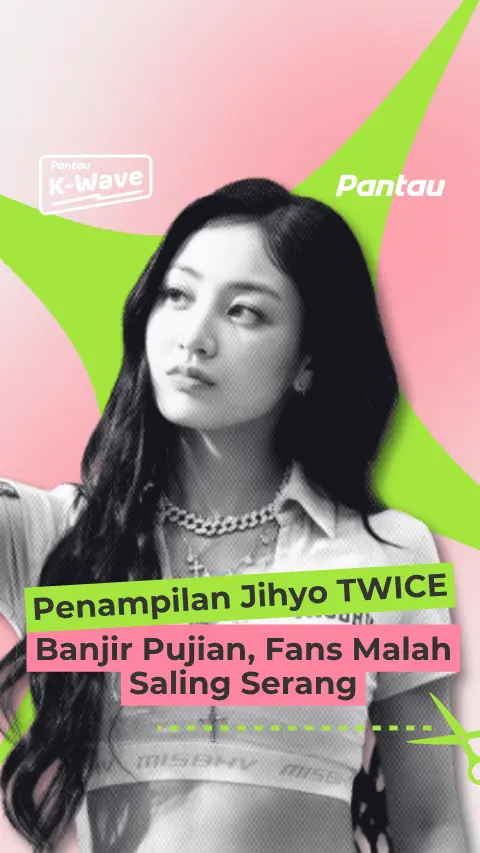 PENAMPILAN JIHYO TWICE BANJIR PUJIAN, FANS MALAH SALING SERANG