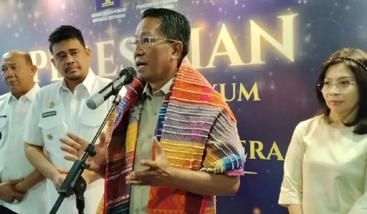 Menkum Resmikan 6.110 Posbankum di Sumut untuk Perkuat Mediasi dan Keadilan Restoratif
