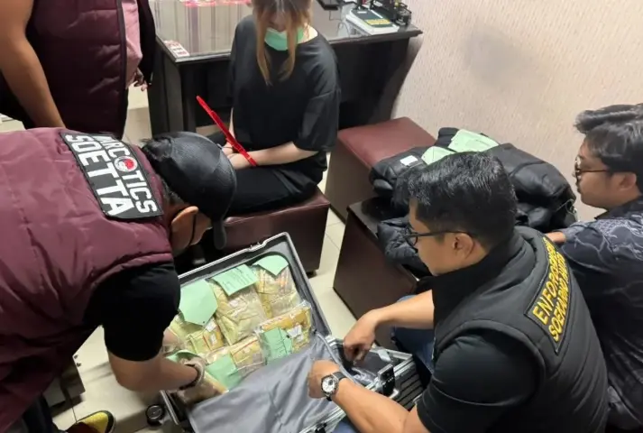 Polisi Gagalkan Penyelundupan 10,8 Kilogram Ketamin Senilai Rp10,9 Miliar di Bandara Soekarno-Hatta
