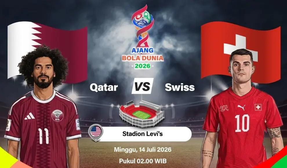 Qatar Gagalkan Kemenangan Swiss lewat Gol Injury Time dan Perketat Persaingan Grup B Piala Dunia 2026