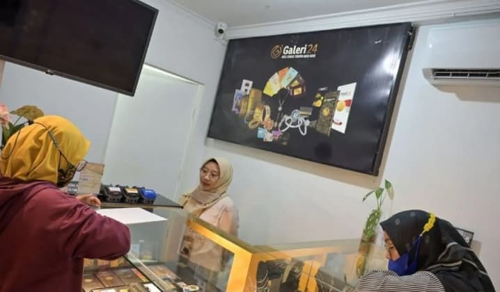 Harga Emas UBS, Antam, dan Galeri24 di Pegadaian Kompak Stabil pada Senin Pagi