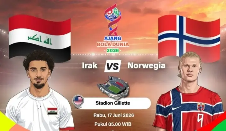 Erling Haaland Jalani Ujian Perdana Bersama Norwegia saat Hadapi Irak di Piala Dunia 2026