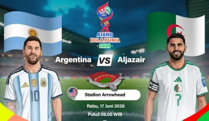 Argentina Bidik Awal Sempurna saat Hadapi Aljazair di Laga Perdana Piala Dunia 2026