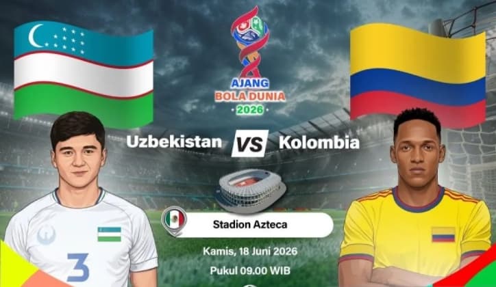 Uzbekistan Jalani Debut Bersejarah saat Tantang Kolombia di Piala Dunia 2026