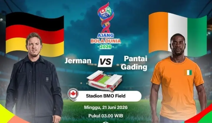 Jerman dan Pantai Gading Berebut Tiket 32 Besar Piala Dunia 2026 dalam Duel Pemuncak Grup E