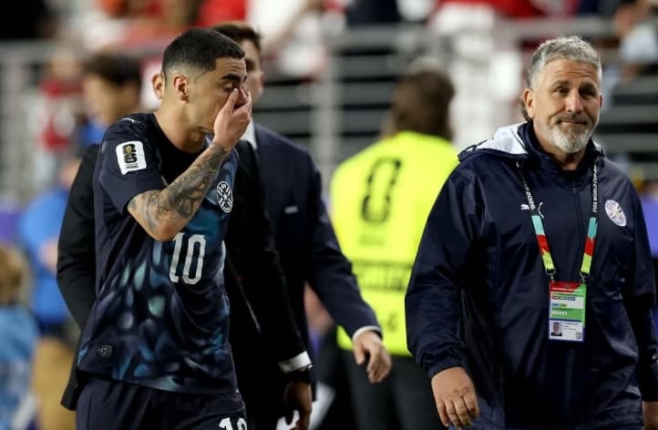 Miguel Almiron Jadi Pemain Pertama yang Kena Kartu Merah Akibat Aturan Prestianni di Piala Dunia 2026