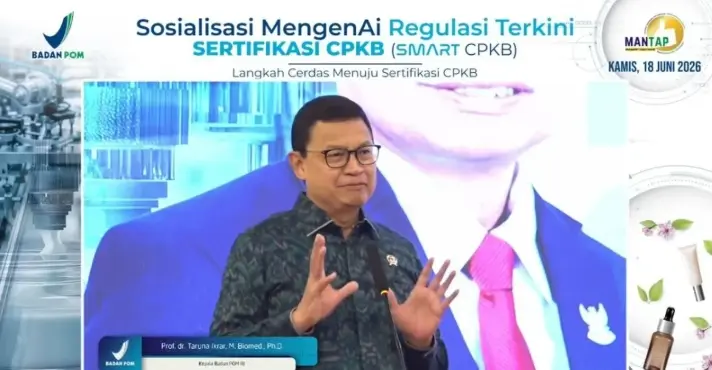 BPOM Dorong Terapi Gen dan Terapi Sel, Indonesia Dibidik Jadi Pemain Utama Biofarmasi Modern