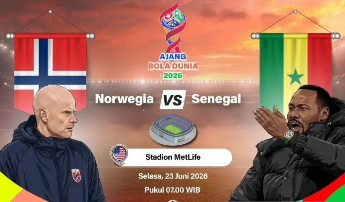 Norwegia dan Senegal Turunkan Kekuatan Terbaik dalam Duel Sengit Grup I Piala Dunia 2026
