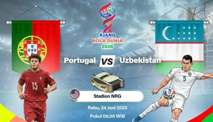 Portugal Hadapi Uzbekistan dengan Tekanan Besar untuk Bangkit dan Buktikan Status Kandidat Juara
