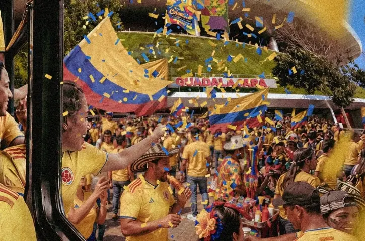 Suporter Kolombia Padati Stadion Akron Jelang Laga Krusial Kontra RD Kongo di Piala Dunia 2026