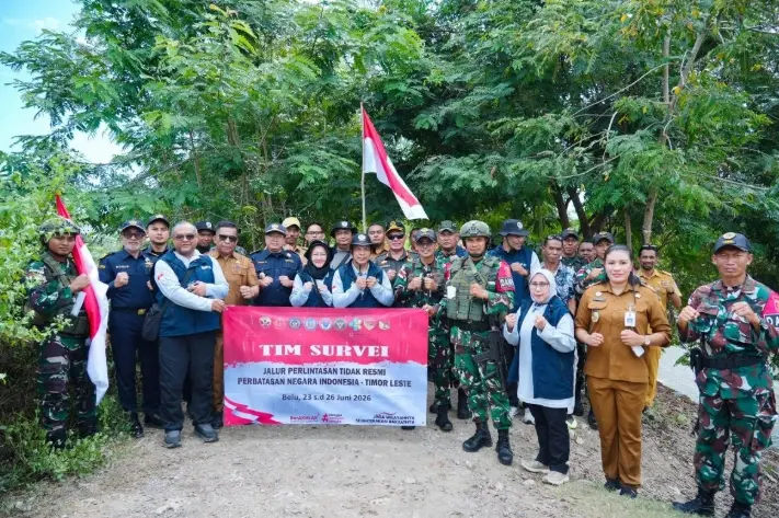 BNPP Petakan 27 Jalur Tidak Resmi di Perbatasan Indonesia dan Timor Leste