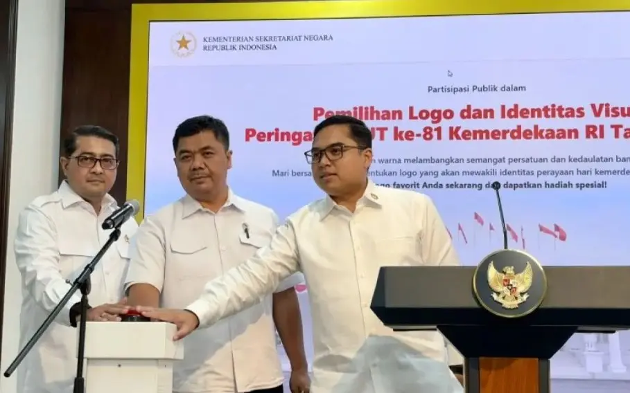 Presiden Prabowo Libatkan Publik Memilih Logo HUT Ke-81 RI, Lima Finalis Resmi Dibuka untuk Voting