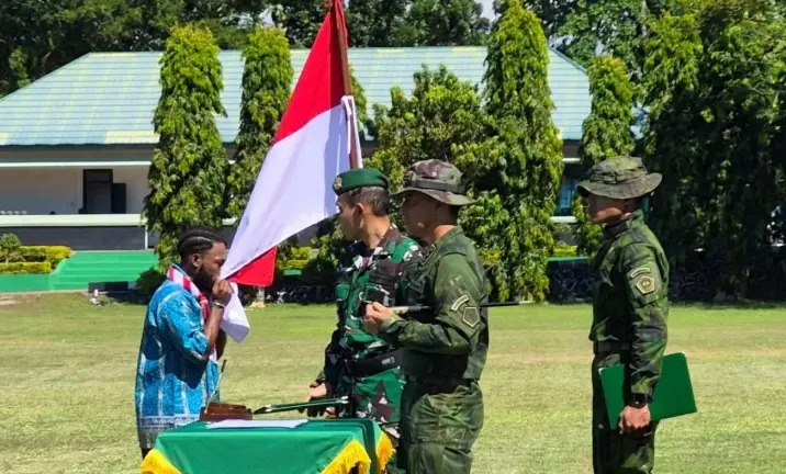 Sepuluh Mantan Anggota OPM Sorong Raya Nyatakan Setia Kembali kepada NKRI