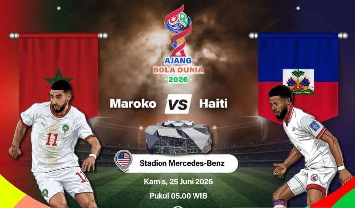 Maroko Turunkan Kekuatan Terbaik saat Hadapi Haiti demi Rebut Status Juara Grup C