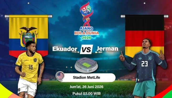 Ekuador dan Jerman Minim Rotasi pada Laga Penentuan Grup E Piala Dunia 2026