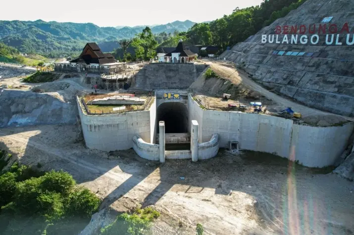 Brantas Abipraya Percepat Penyelesaian Bendungan Bulango Ulu untuk Dukung Ketahanan Pangan Nasional