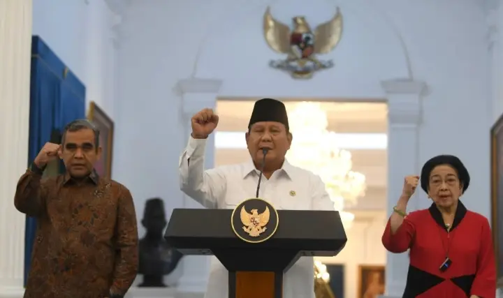 Video Prabowo dan Ketum Parpol Dikaitkan dengan Demo MBG Dipastikan Hoaks