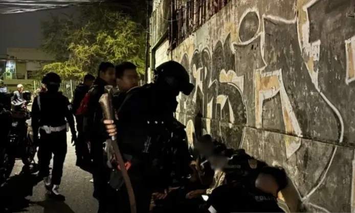 Polisi Tangkap Delapan Pemuda yang Diduga Hendak Tawuran di Ciracas Jakarta Timur
