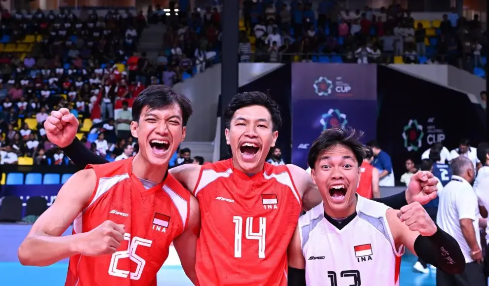 Timnas Voli Putra Indonesia Cetak Sejarah dengan Menjuarai AVC Men's Cup 2026
