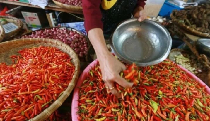 Harga Cabai Rawit Tembus Rp91.650 per Kilogram, Telur Ayam Rp29.500 pada Senin Pagi