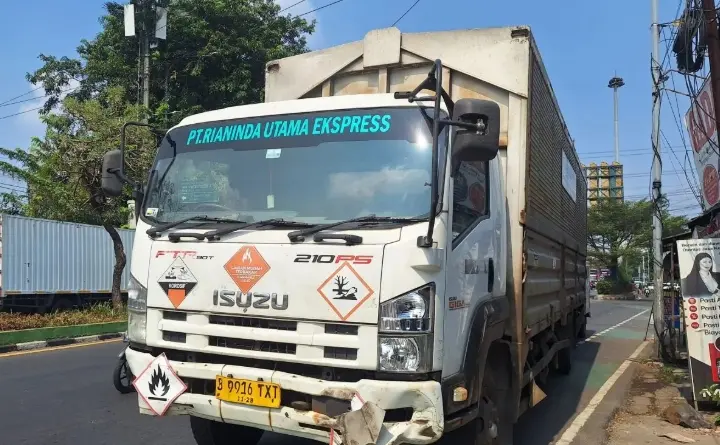 Polisi Amankan Sopir Truk Usai Kecelakaan Maut di Simpang Unisma Bekasi