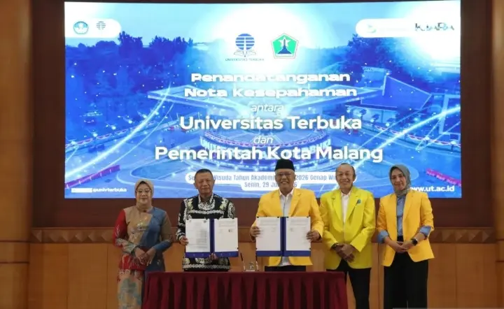 Universitas Terbuka dan Pemkot Malang Perkuat Kerja Sama untuk Tingkatkan Partisipasi Pendidikan Tinggi