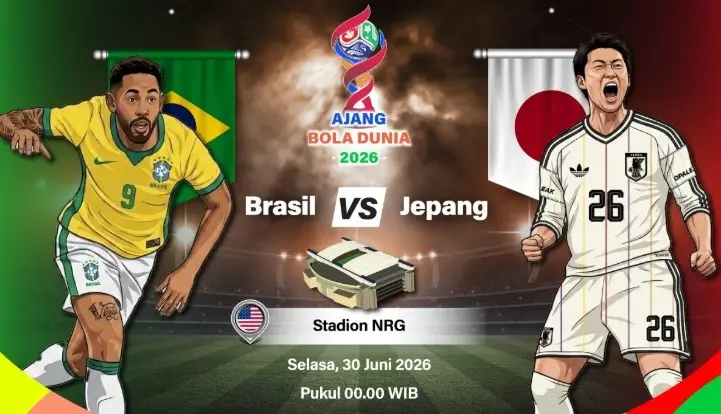 Brasil Tantang Jepang dalam Duel Ambisi Besar Menuju Gelar Juara Piala Dunia 2026