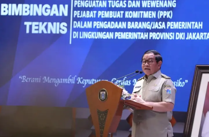 Pramono Anung Minta PPK DKI Terapkan Kerja Teknokratik demi Pengadaan yang Akuntabel