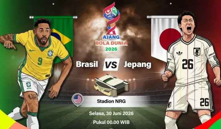 Brasil Bangkit Kalahkan Jepang 2-1 dan Amankan Tiket ke Babak 16 Besar Piala Dunia 2026